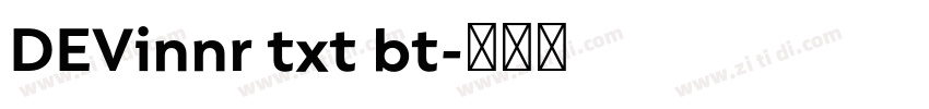 DEVinnr txt bt字体转换